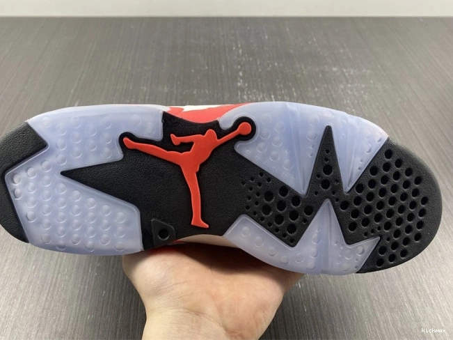 Rep MAX 6 Jordan Retro 384664-123 White (2014) Infrared 0817